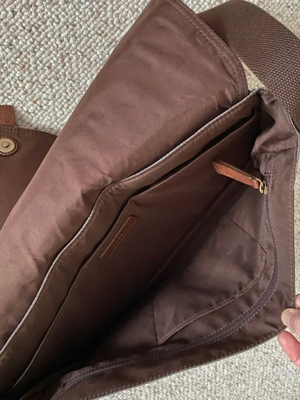 Large Messenger Laptop Crossbody Bag